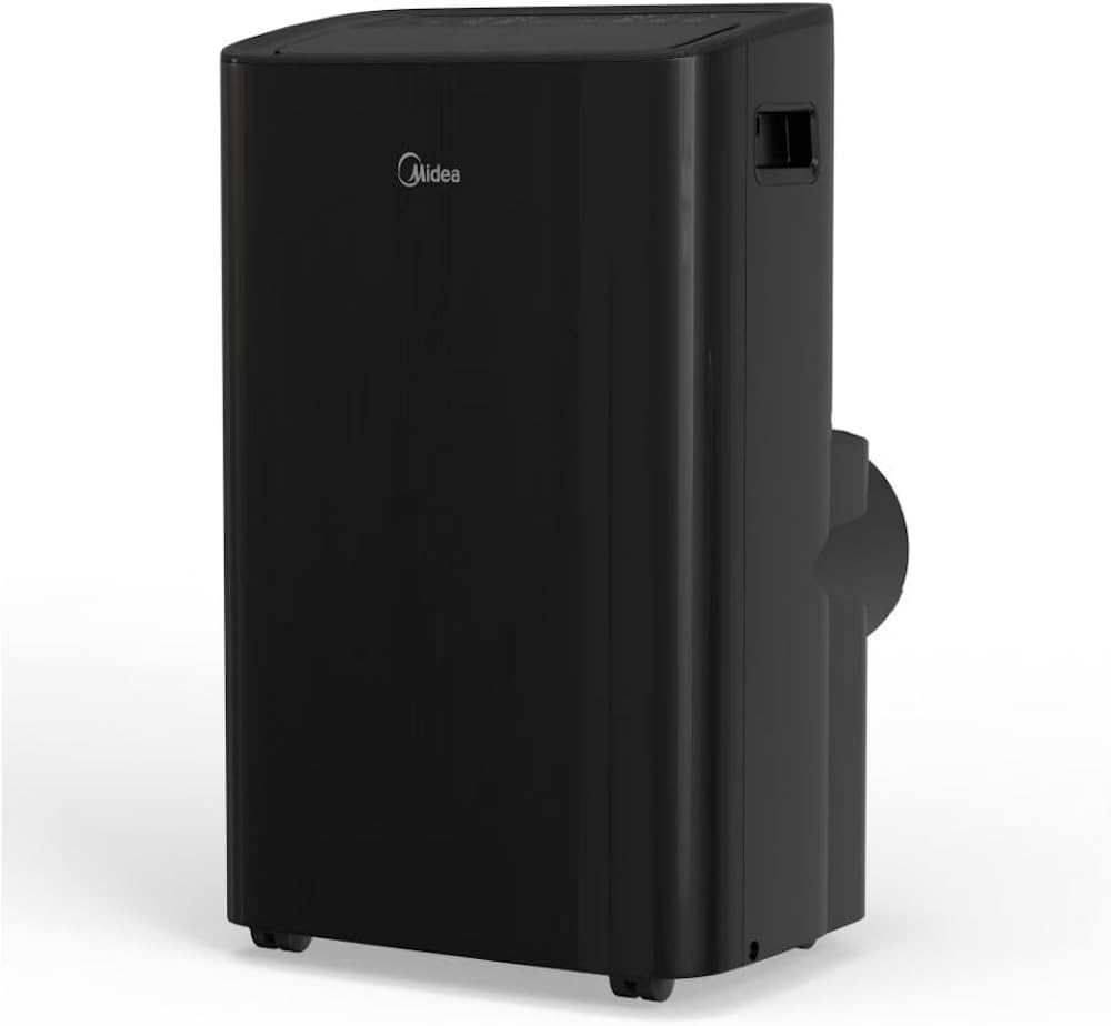 Midea 10,000 BTU DOE Smart Portable Air Conditioner 450 sq. ft., 3-in-1 Comfort: Cools, Ventilates, & Dehumidifies, Voice Control: with Alexa, Google Assistant - MAP10S1XWBL (Renewed)
