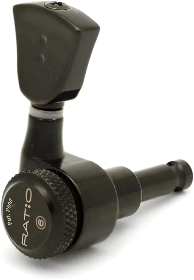 GraphTech Ratio Electric Locking 3+3 Vintage 2 Pin Black