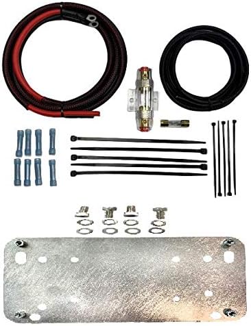 2015 and Newer Road Glide Amplifier Wiring and Mounting Kit for Rockford Fosgate PBR400X4D or PBR300X2 or PBR300X4 Harley Davidson