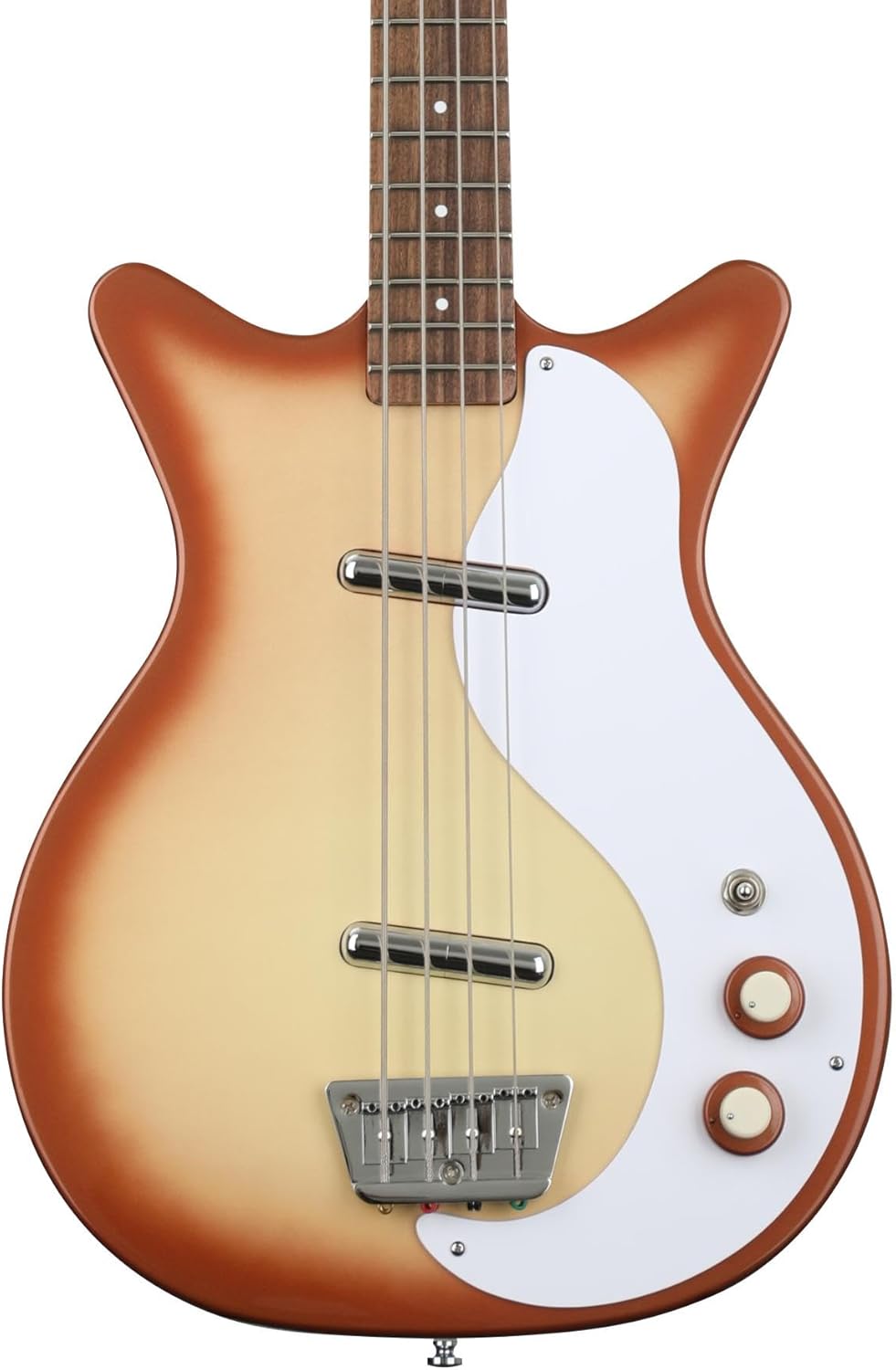 Danelectro '59DC Long Scale Bass Guitar - Copper Burst