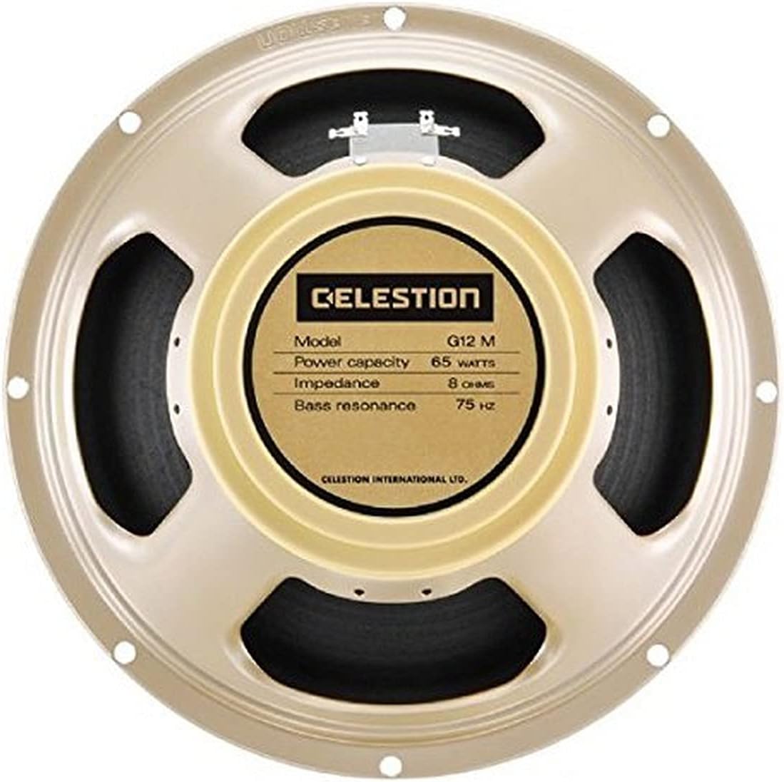 CELESTION G12M-65 Creamback 12-Inch 8-Ohm 65-Watt Guitar Speaker