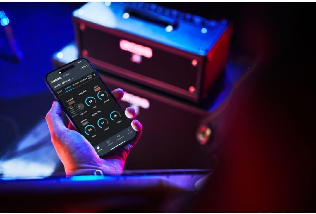 BOSS Katana Head Gen 3 Guitar Amplifier | Compact 100-Watt Amp Head | Evolved Tube Logic Sound | 12 Amp Characters | Onboard BOSS Effects | Advanced Connectivity | Built-in 5-Inch Practice Speaker