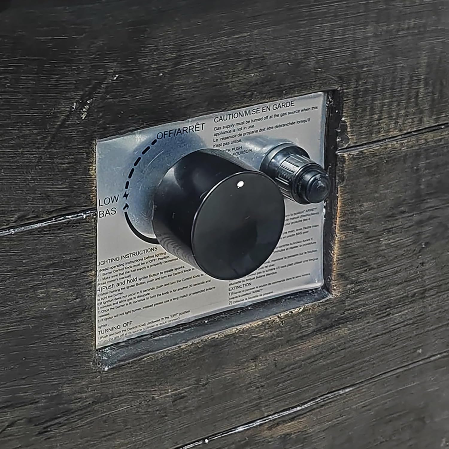 FESTIVITY 32 Inch Propane Fire Pit Table with Lava Rocks, Electric Ignition, 50,000 BTU for Outside Patio Backyard Deck Balcony (Charcoal)