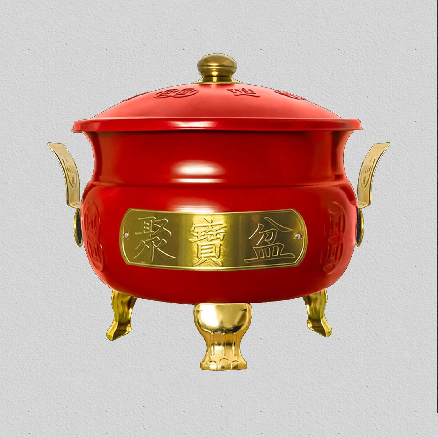 Metal Fire Pit Burn Barrel Burn Cage Fire Basin Burning Paper Barrel Trash Burning Containers Burn Barrels for Outside Incinerator for Burning Trash.(Redshuang-50x42CM/19.7x16.5IN)