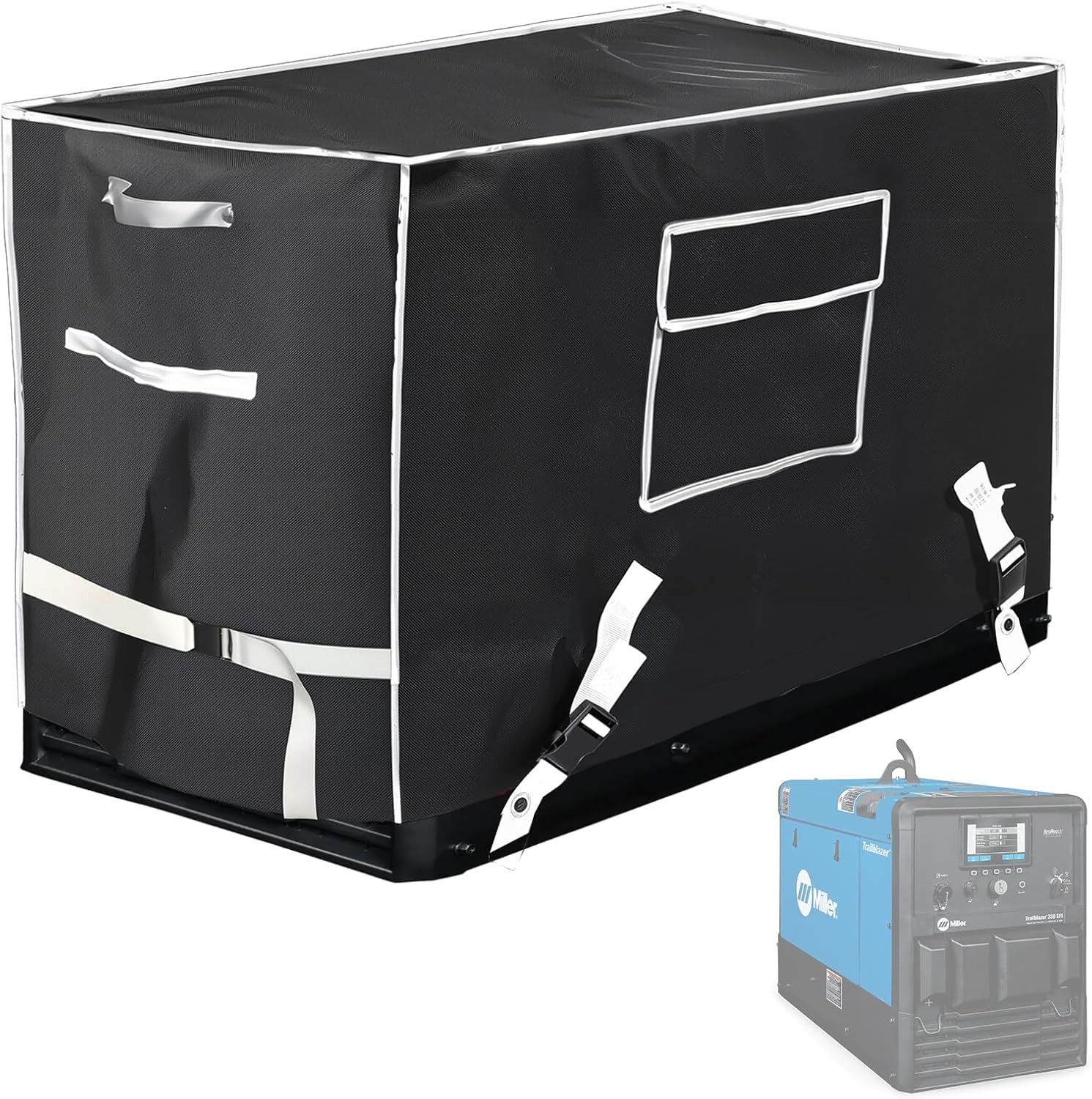 Heavy-Duty Welder Generator Cover - Fits for Bobcat™ 250/260 Diesel, 225/250 Gasoline & Trailblazer® 325/330 Diesel Models, 46