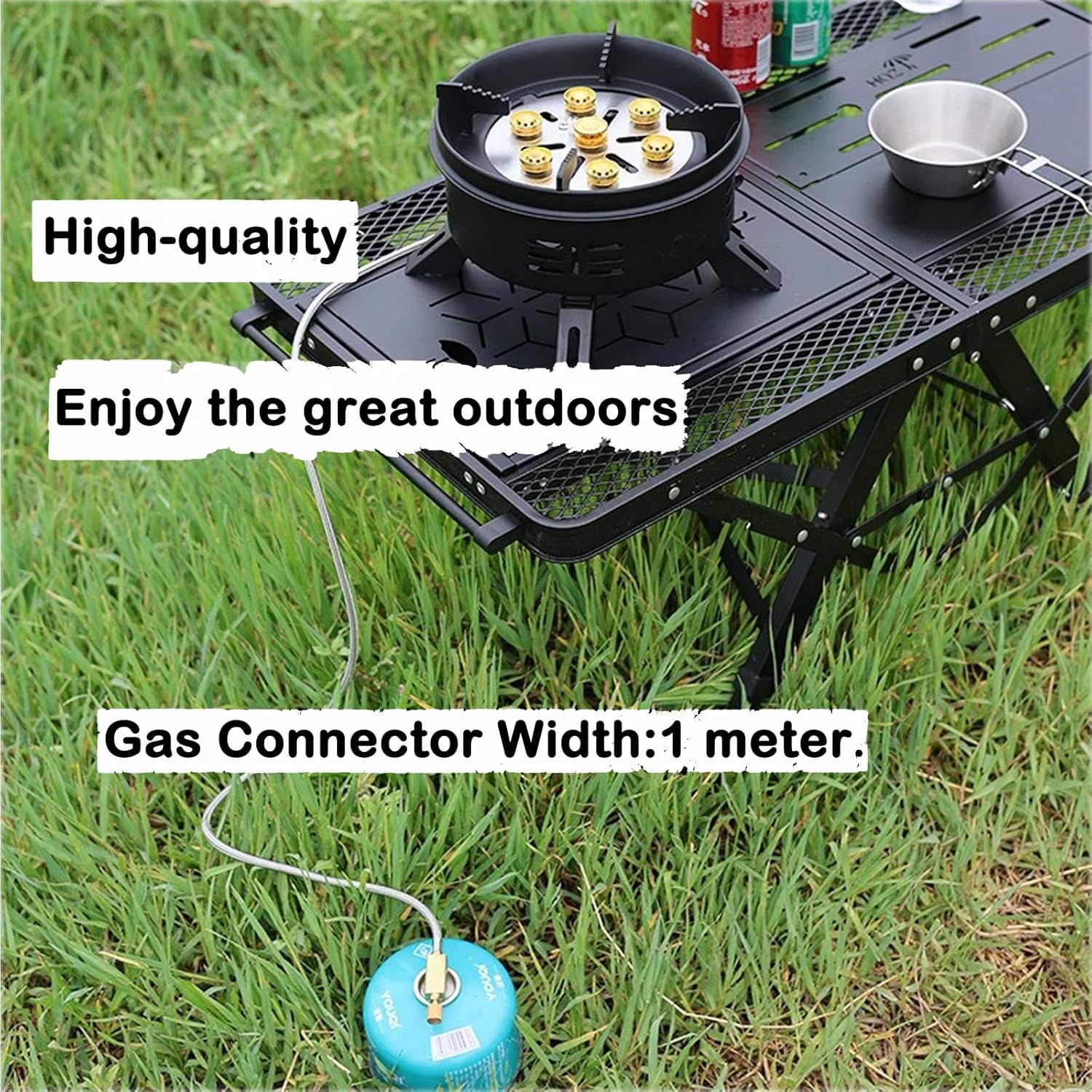 11 inch Portable Propane Fire Pits,Gas Fire Pit Bowl for Outside,One-Touch Ignition,Butane Firepit for Camping, Patio, Yard, Garden