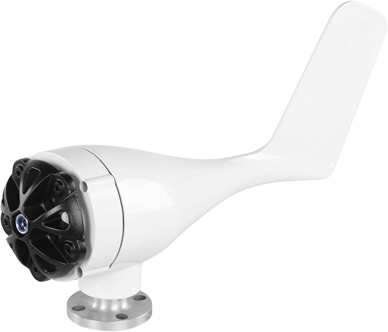 Walfront 1200W Small Wind Generator Kit 5 Blade Windmill Generator Wind Power Generator with Controller for Marine Home (24V)