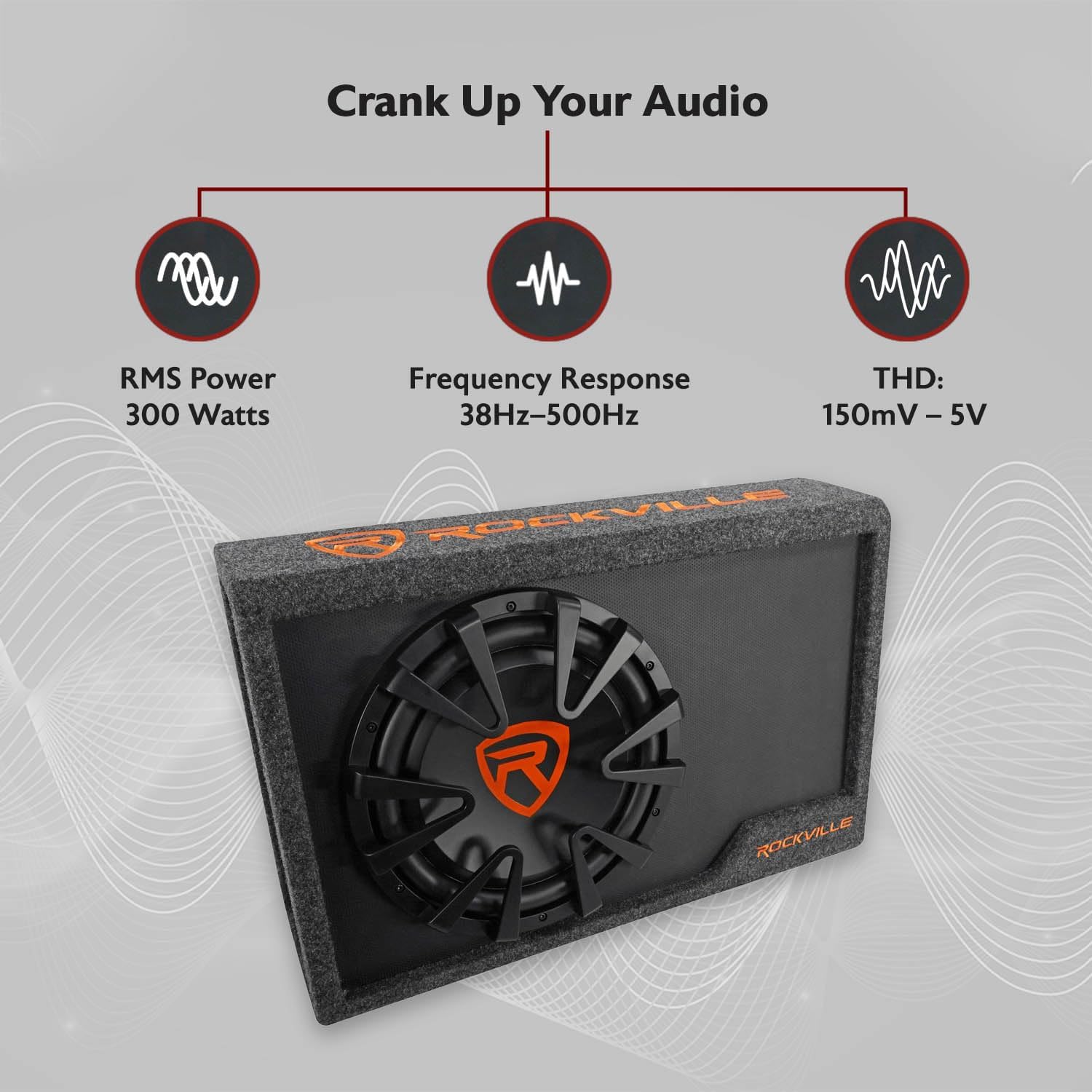 Rockville RWS12CA 1200W 12