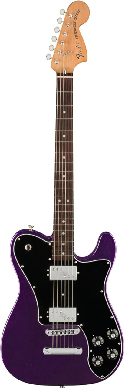 Fender Kingfish Deluxe Telecaster Electric Guitar, Mississippi Night, Slab Rosewood Fingerboard