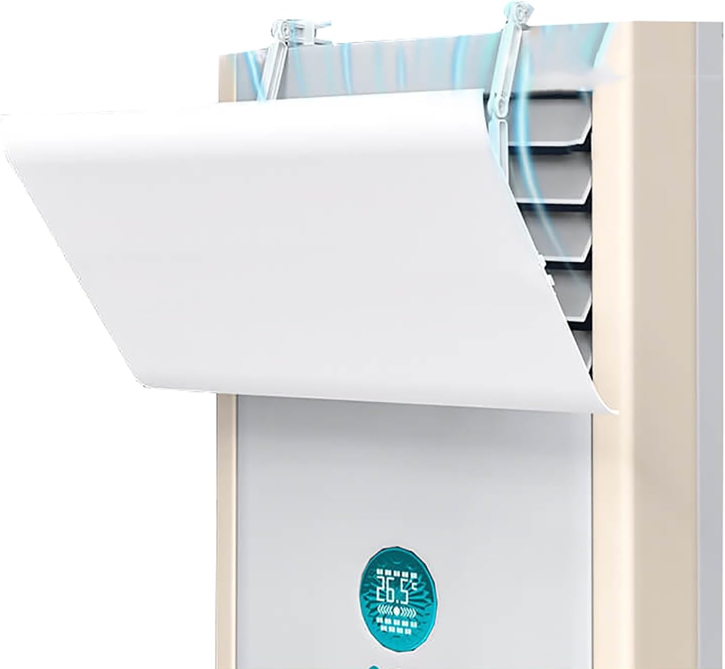 Standing Air Conditioner,Air Deflector,Portable,Air Conditioning Vent Deflector,Vent Diverter,Helps Wind Baffle and Direction,Anti-Condensation