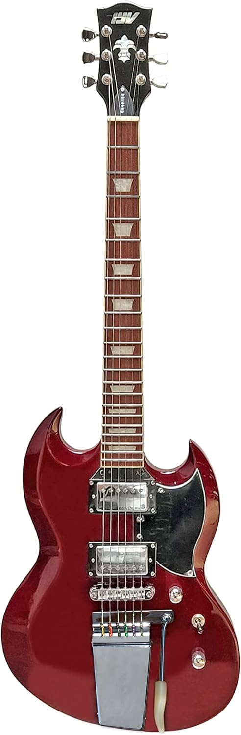 IYV IVSV-300 CHERRY RED Solid-Body Electric Guitar, cherry Red