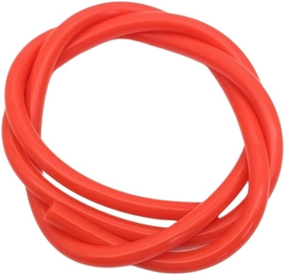 Revive Furniture 3M Food Grade Clear Transparent Silicone Rubber Hose ID 2 3 4 5 6 7 8 9 10 12 16mm O.D Flexible Nontoxic Tube(Red Silicone Tube,3M_OD 16XID 12MM)