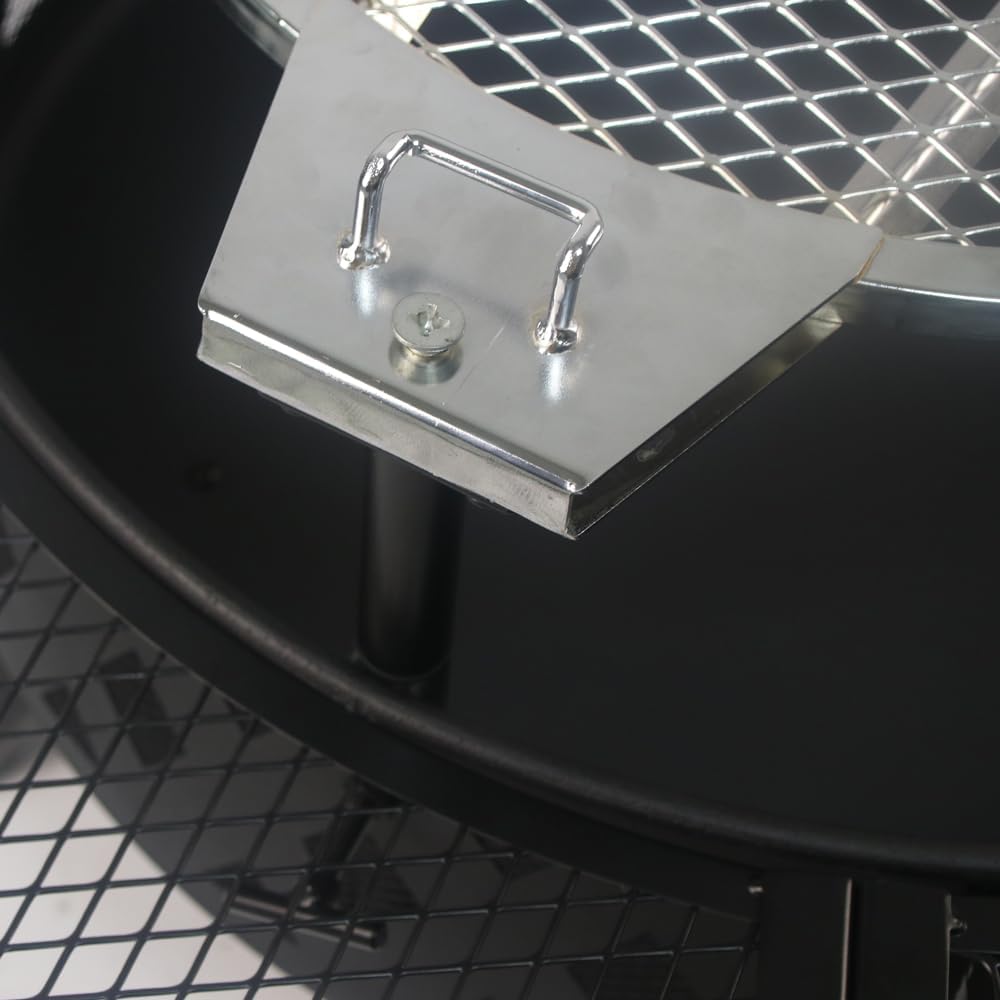 39 Inch Fire Pit, Wood Burning Fire Pits for Outside, Round Steel Firepit Table,Outdoor Firepits for Yard Patio Bonfire Camping,Patio Fire Pits for Outside,Heavy Duty Firepits, BBQ & Outdoor Firepit