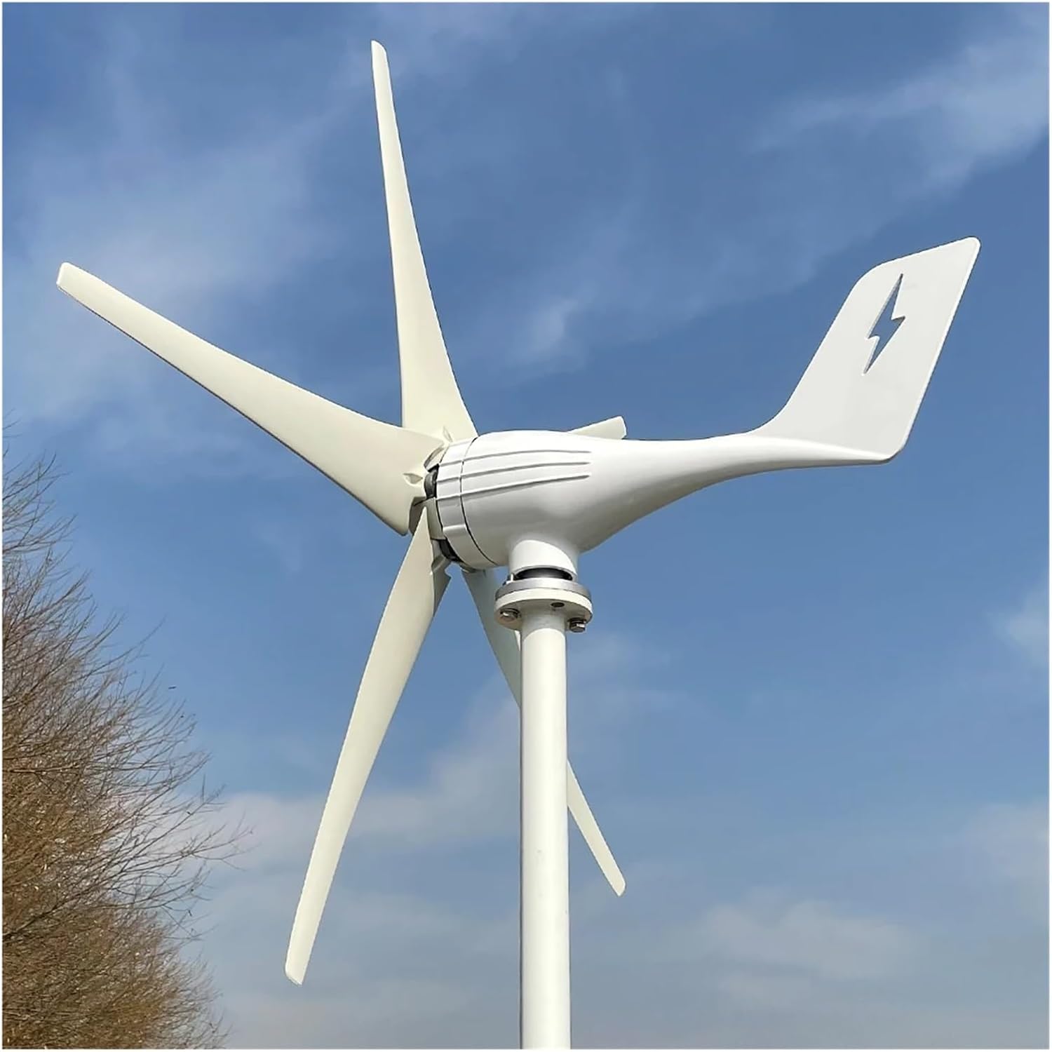 Wind Turbines, 3000w 3/5 Blades Free Energy HIGH Efficient 12v 24v Wind Turbine Nerator for House Supply(12V,3000W 5blades)