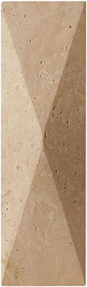 Japanese Style Travertine Wall Sconce Indoor Outdoor Lighting Fixture for Entryway Bedroom Hallway Living Room Porch