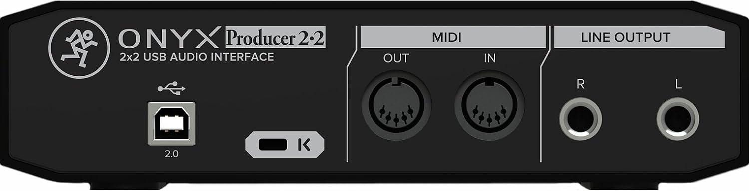 Mackie Audio Interface, Onyx Producer 2X2 USB Audio Interface with MIDI (Onyx Producer 2-2)