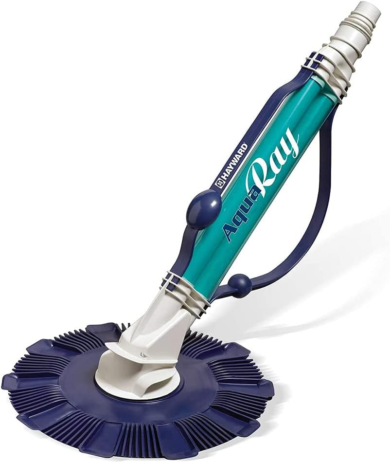 Hayward DV1000 Aqua Ray Flapper Disc Above Ground Suction Pool Cleaner for Pools up to 16 x 32 ft. with 32 ft. Hose (Automatic Pool Vacuum)
