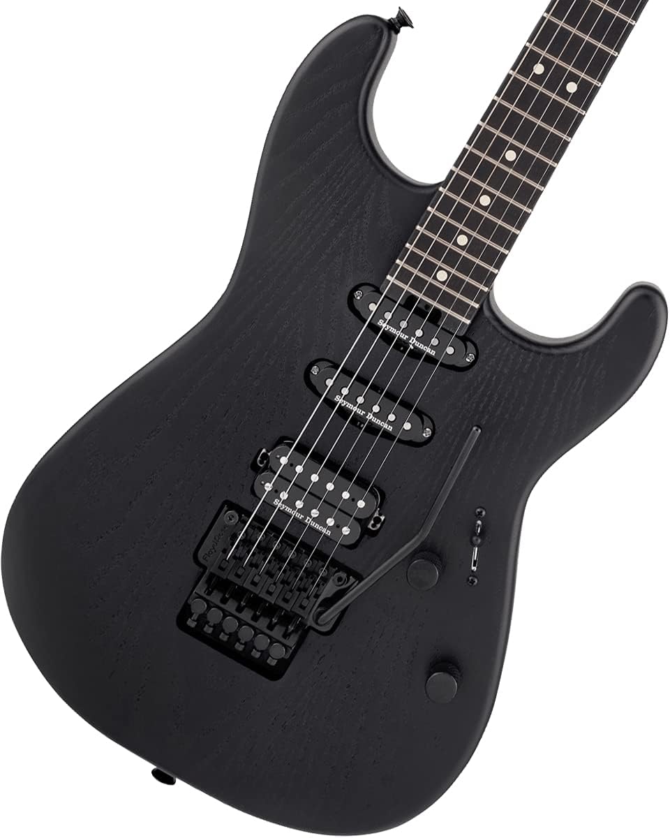 Charvel Pro-Mod San Dimas Style 1 HSS FR Sassafras Electric Guitar - Satin Black