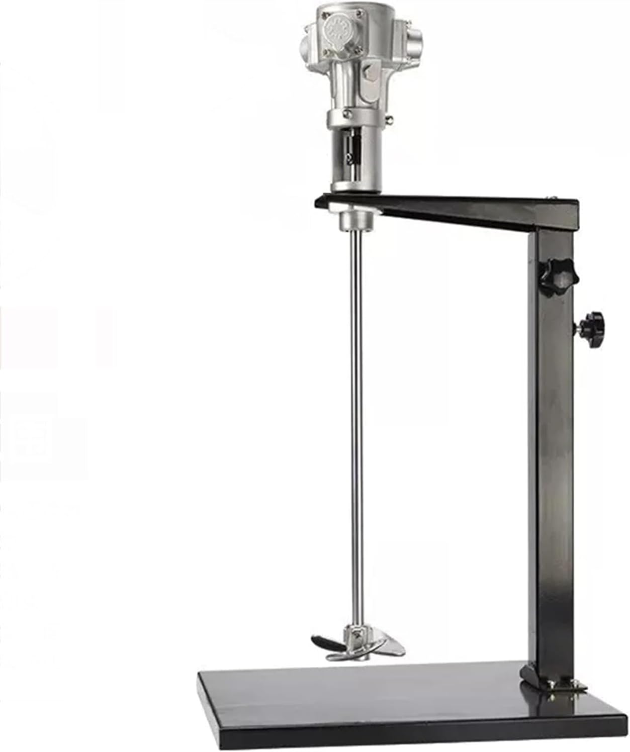 Pneumatic Paint Mixer Machine, 5 Gallon 1/4 HP Air Agitator, Ink Coating Mixing Tool with Height Adjustable Stand, for Viscous Liquid Ink Dye Mixing Machine Blender