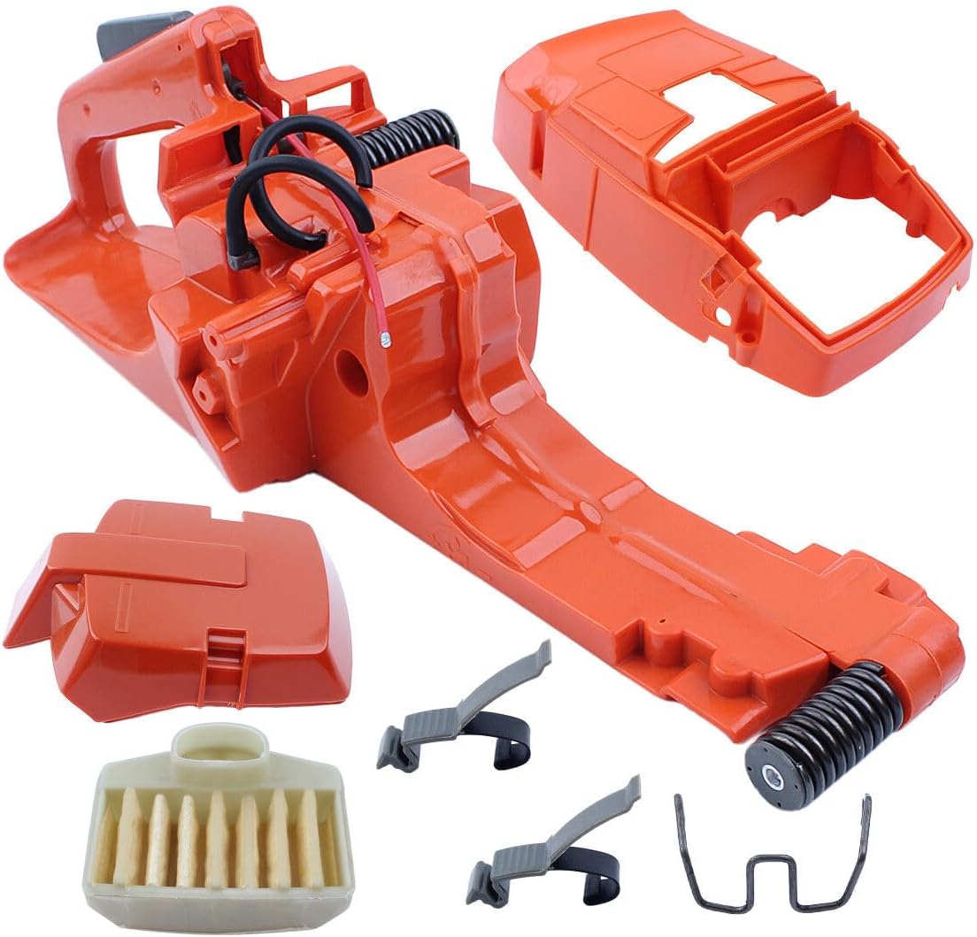 Replacement Spare Part for Chainsaw Top Cylinder Shroud Cover Air Fliter Clip for Husquarna 362 365 371 372 Chainsaw