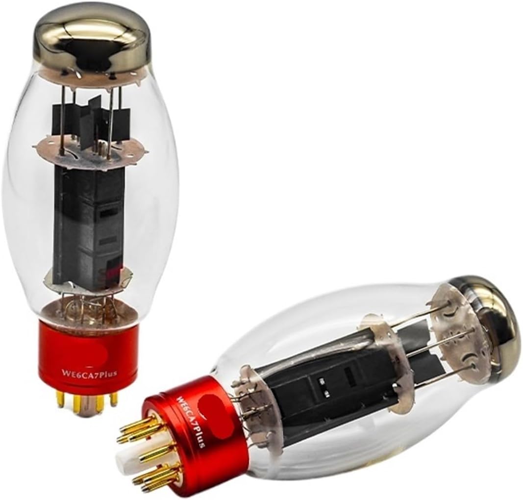 WE6CA7-PLUS Anode Vacuum Tube Upgrade EL34-B/6CA7-T Tube DIY Audio Amplifier with Four-Way(4 PCS Matched)