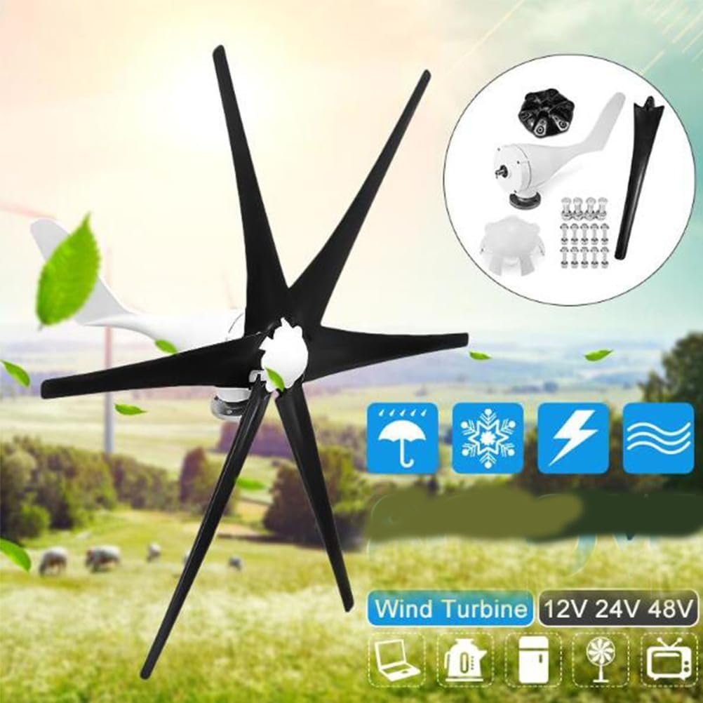 3000W Vertical Axis Maglev High Voltage Windmill with Hybrid Charge Controller for Home Use(12V 24V 48V 220V)