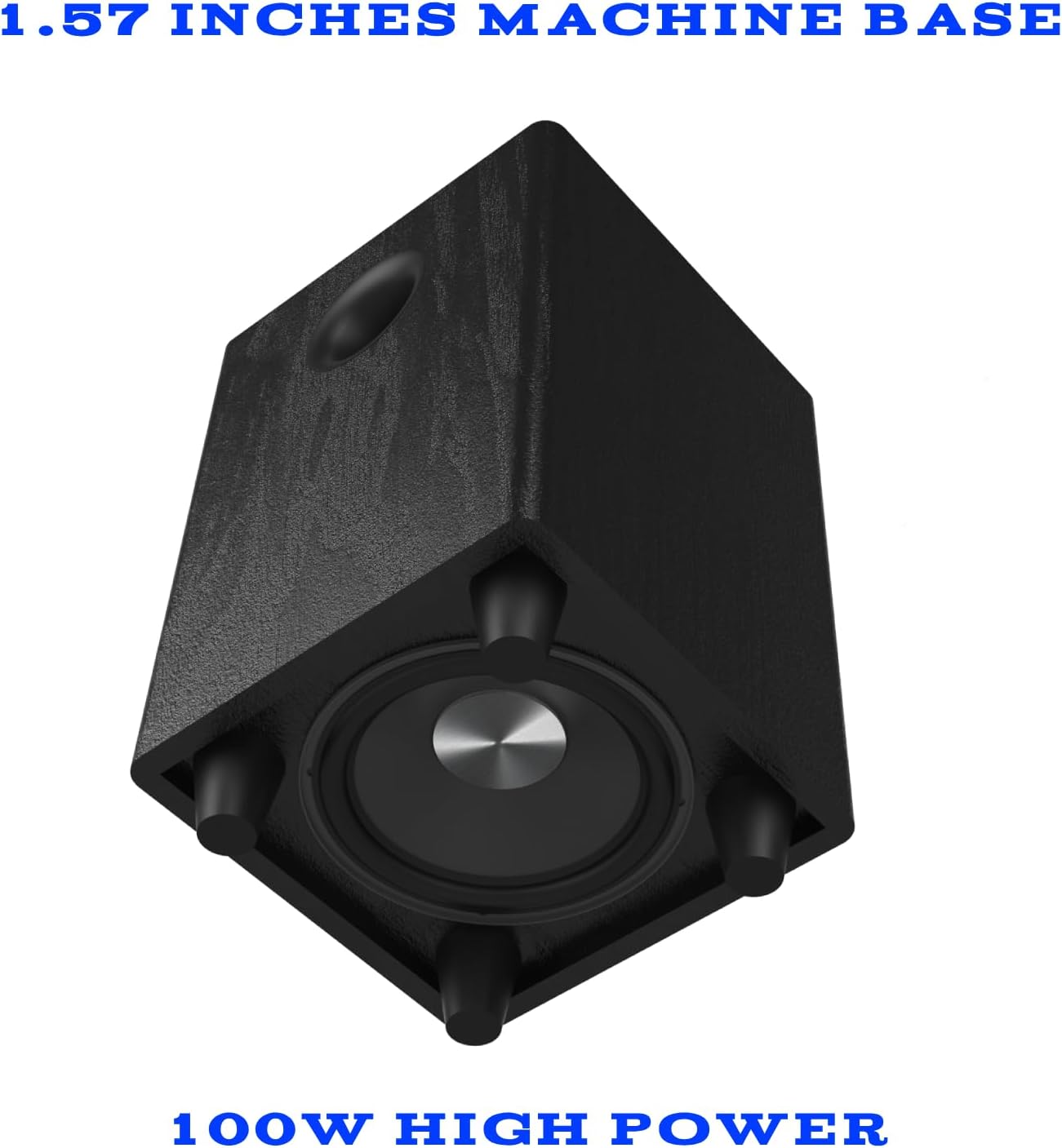 6.5 Inch Passive Subwoofer, 100W Power Heavy Bass Powerful Sound Synthetic Fiber Wood Material, Passive Speaker for Home Theater Party Plug and Play