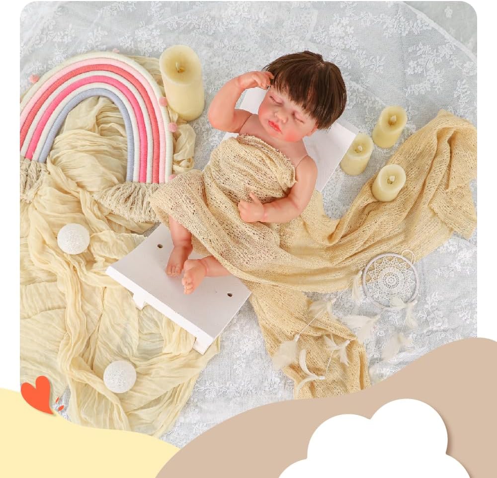 Kate Newborn Photography Props for Baby Wooden Photo Props Set for Photo Studio Photoshoot Newborn Props for Photography with Stretch Wrap