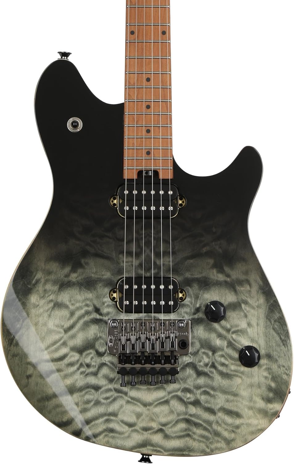 EVH Wolfgang Standard QM Electric Guitar - Black Fade