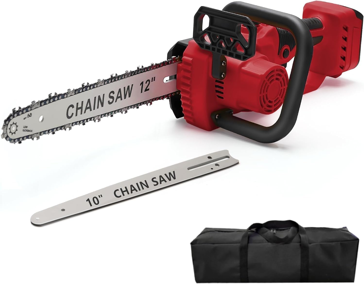 Mini Chainsaw Cordless for Milwaukee 18V Battery, Brushless Electric Chainsaw 12