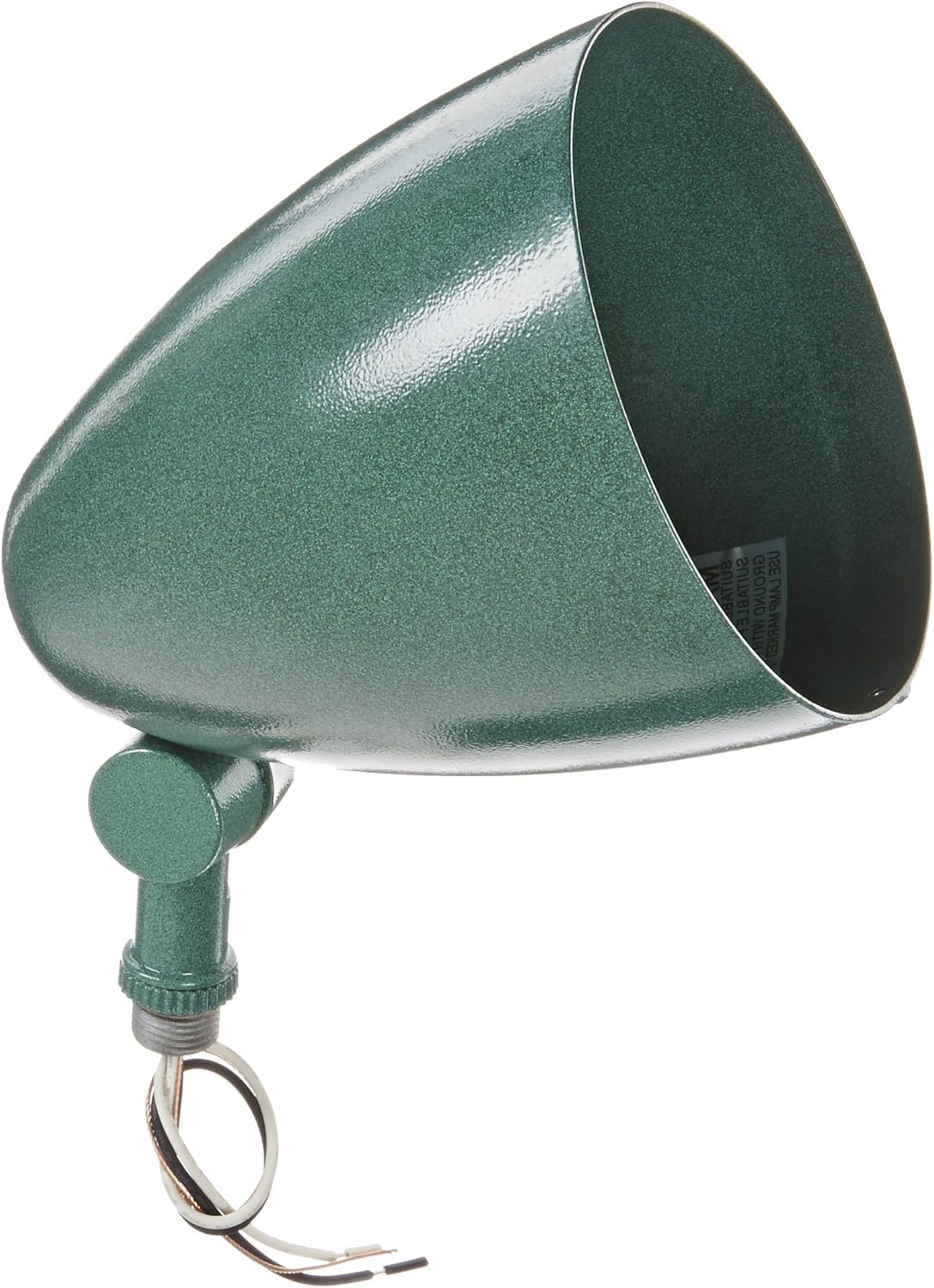 RAB Lighting HB101VG Bullet Shape Par Floodlight, PAR38 Type, Aluminum, 150W Power, Verde Green