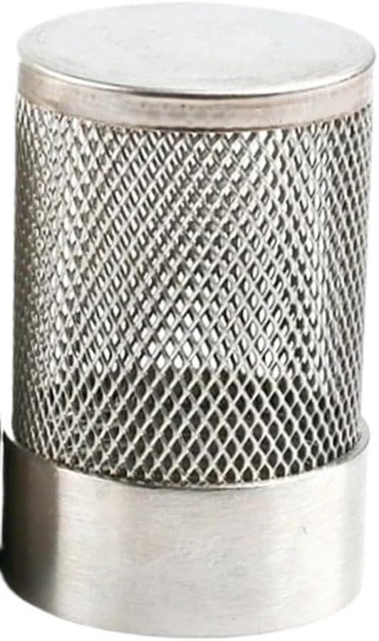 Garden Hose Filter, Stainless Steel Garden Hose Filter Female Thread Irrigation Pump Aquarium Multiple Sizes(1i2 Inch Short)