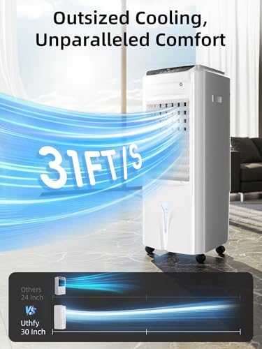 Uthfy 3 IN 1 Swamp Cooler Air Conditioner, 30