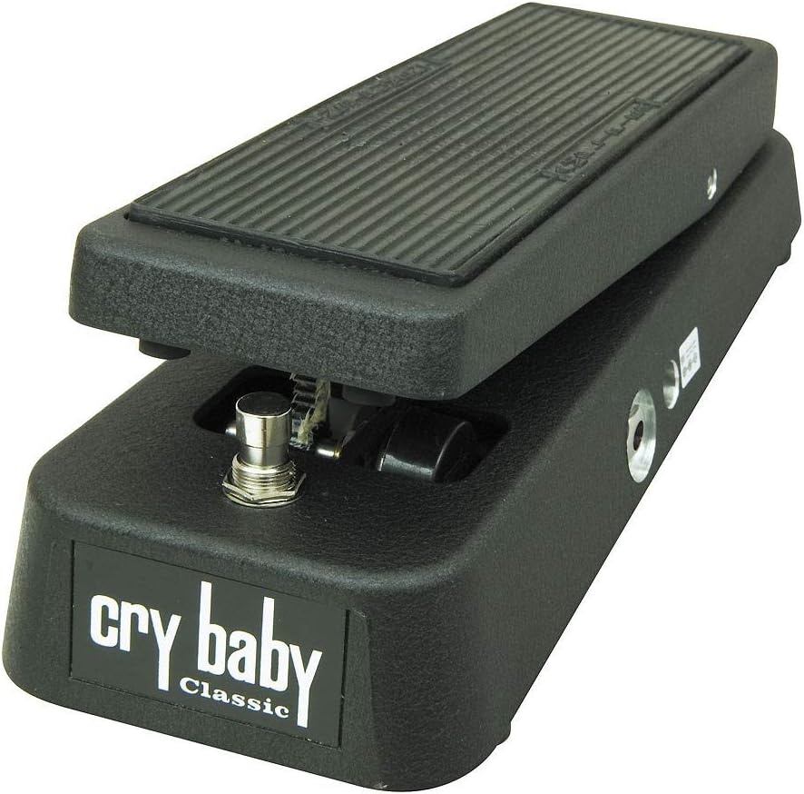 Dunlop GCB95F Cry Baby Classic Wah Pedal Bundle with 2 MXR Patch Cables and Dunlop Pick Pack