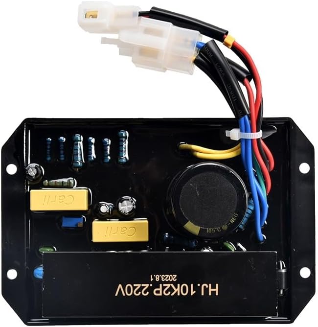 HJ.10K3P380 HJ.10K2P.110V HJ.10K2P.220V AVR Diesel Generator Automatic Voltage Regulator Gasoline Control Module(HJ.10K2P.110V8 Wire)