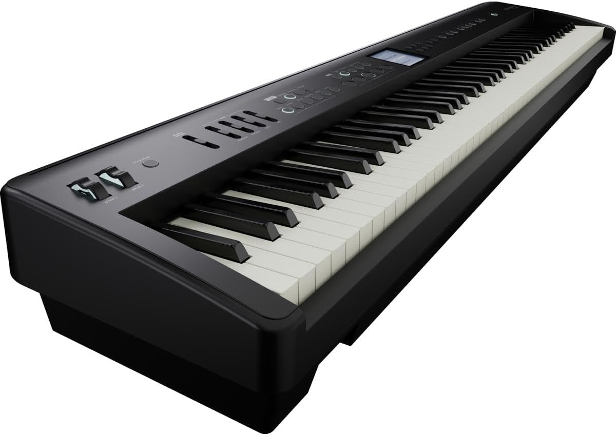 Roland FP-E50 Digital Piano | Premium Piano and Expandable Sound Library | 88-Note Hammer-Action Keyboard | Professional Auto-Accompaniment | Mic Input with Vocal Harmony FX | Bluetooth/MIDI Support