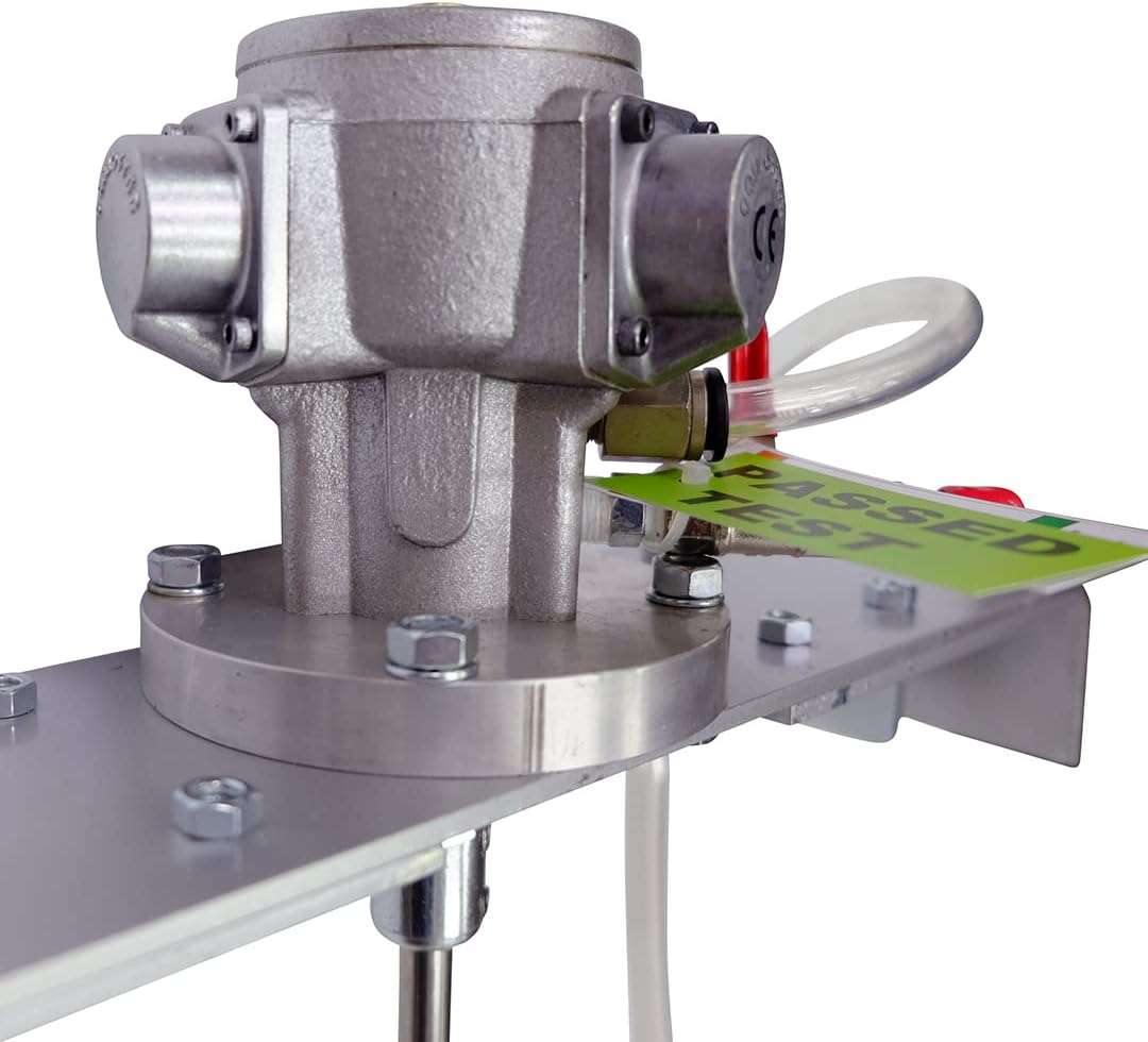 COSMOSTAR 1/8HP 55 Gallon Pneumatic Agitator Adjustable Drum Bucket Paint Mixer| Pneumatic Bracket Mixer, Paint Stirring Machine Bracket Air Agitator Paint Mix Tool, Tank Barrel Air Mixer