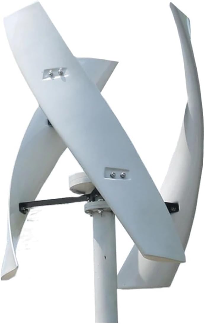 Wind Turbines, Vertical Axis Maglev Wind Turbine Generator 1000w 24v 48v 3 Blades Free Energy for Homeuse Windmills Low RPM(48V)