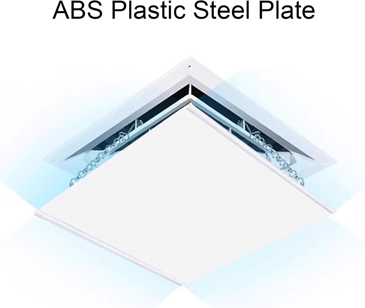 Adjustable AC Vent Deflector, Central Air Vent Deflector, Ceiling Air Conditioner Wind Deflector for Home, Office, Hotel