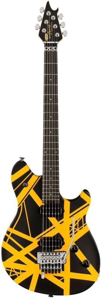 EVH Wolfgang Special Electric Guitar - Satin Striped Black/Yellow