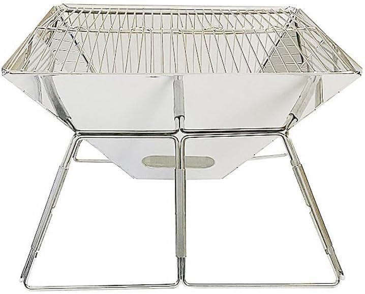 Outdoor Fireplaces Portable Wood Stove Camping Fire Heater Folding Hike Barbecue BBQ Grill Stand Outdoor Fire Pits