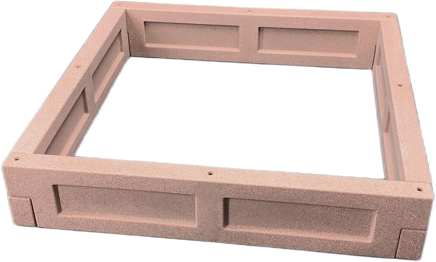 Optimum Garden Box, High Density, Food Grade Plastic, (North American Red Granite)