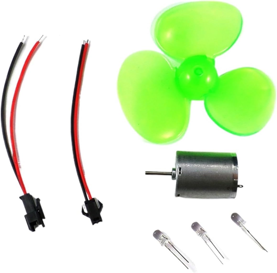 Wind Generator, 10Pcs Portable Mini Wind Power Generators Kit Self-Generation Outdoor Phone Chargers,Wind Turbine