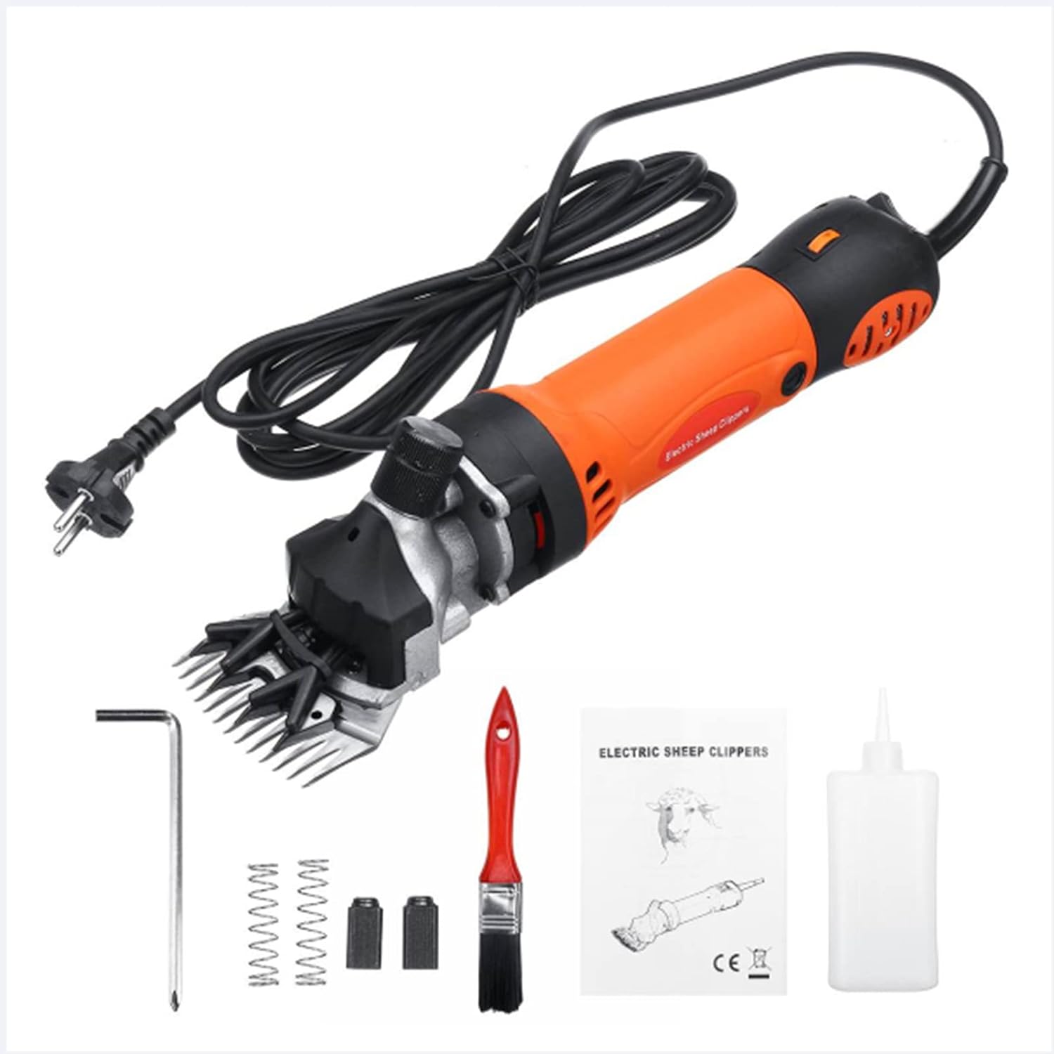Electric Sheep Goat Shears Machine, 1200W 220V 6 Speeds Speed Cutter Tool Wool Scissors Pruning Machine with Box