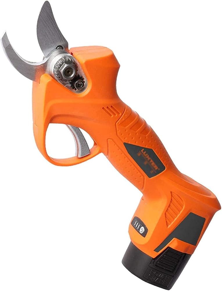 25Mm Cordless Pruning Shears Portable Electric Pruner Hand Holding Tree Branch Pruner 500W Strong Copper Core Motor