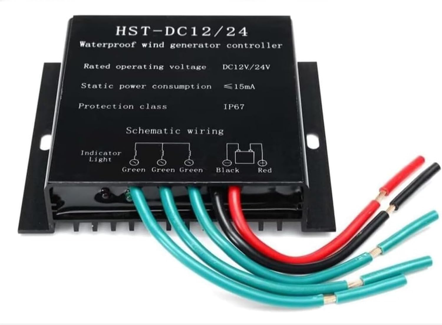 24v,HYZHANHONG 100W-12000W Wind Turbine Charge Controller, IP67 Waterproof 12V 24V Automatic 48V Windmill Regulator for Wind Turbine and Battery