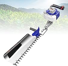Petrol Hedge Trimmer, Cordless Hedge Trimmer Handheld, 2-Stroke Powered Hedge Trimmer, with Safety Bezel, Hedge Trimmer Cutter