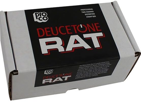 Pro Co Deucetone RAT Dual Distortion/Fuzz/Overdrive Pedal
