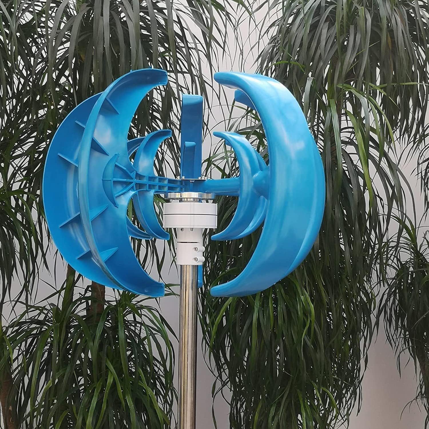 5 Blade Wind Generator 3000W 12V/ 24V Lantern Wind Turbine Kit Electricity Producer Equipment Home Power Energy Kit for Home, Camping& Boat Use