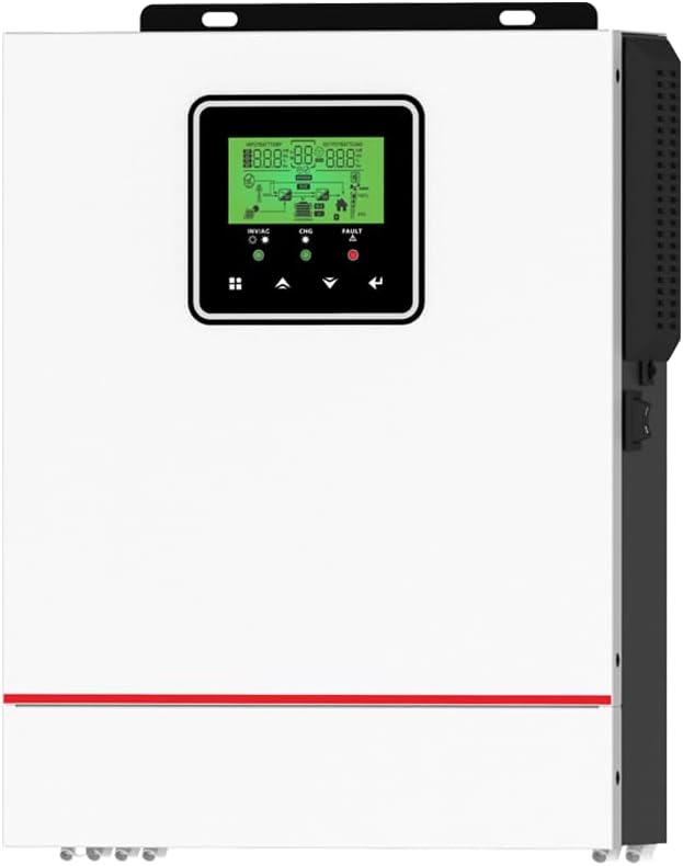 Y&H 1000W Solar Hybrid Inverter DC12V to AC230V, Off-Grid Pure Sine Wave Inverter with 40A MPPT Solar Charger Max PV 600W DC150V Input,fit for 12V Lead-Acid/Lithium Battery